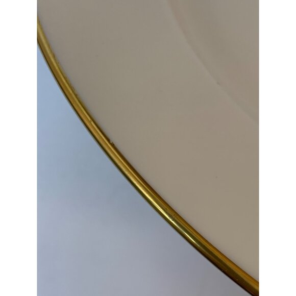 Lenox Special Gold Rim Ivory Dinner Plate 10.5" USA Fine China Multiple 8680 - Picture 4 of 4
